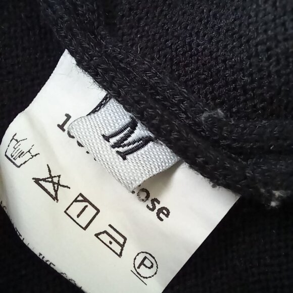 Men’s Black & Gray Colorblock Sweater – Size M - Picture 5 of 7